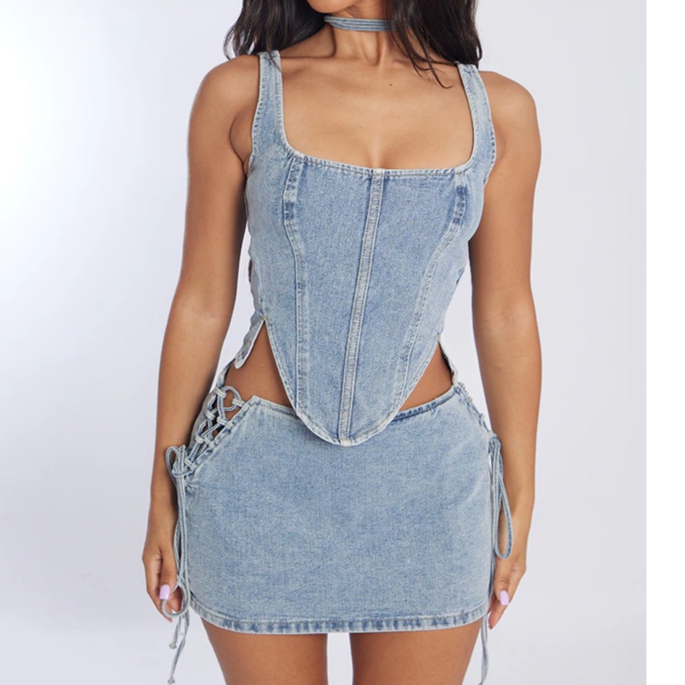 Pretty Little Things Denim Set